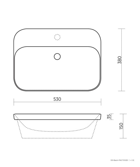 Seima Limni 530 Inset Basin